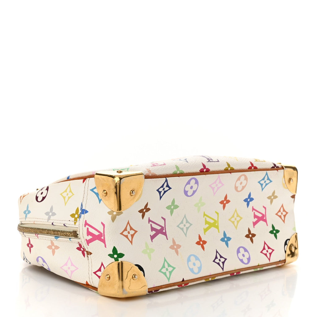 Monogram Multicolor Trouville White