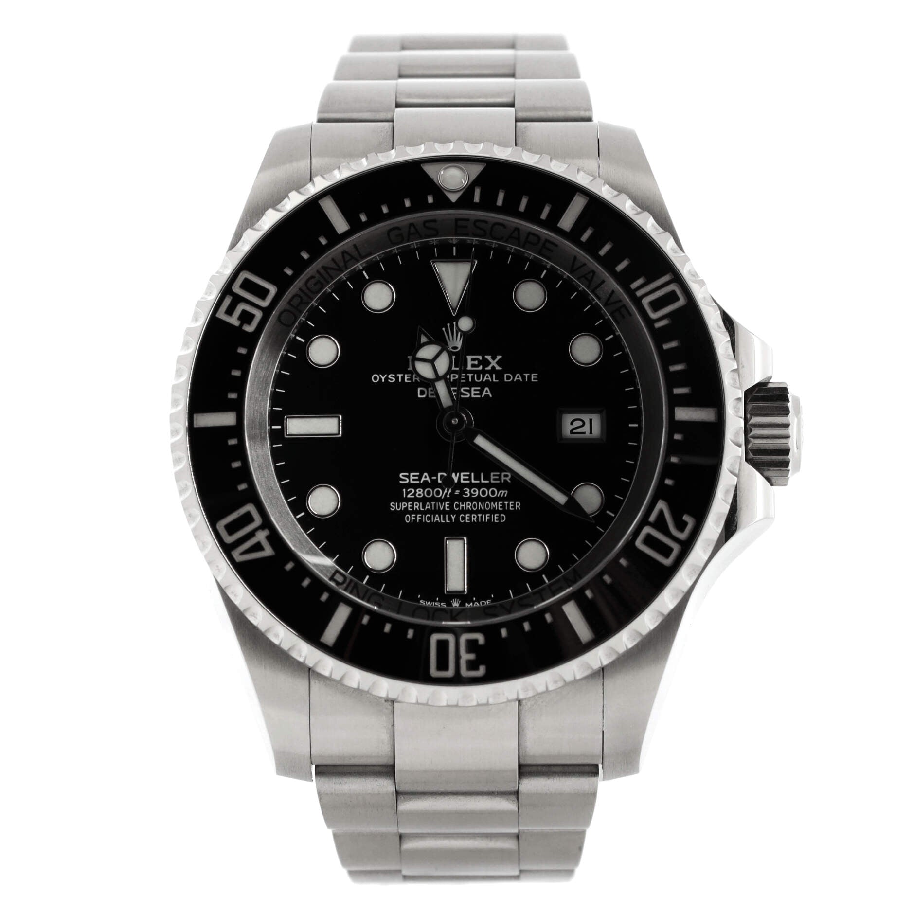 Oyster Perpetual Deepsea Sea-Dweller Automatic Watch Stainless Steel and Cerachrom 44
