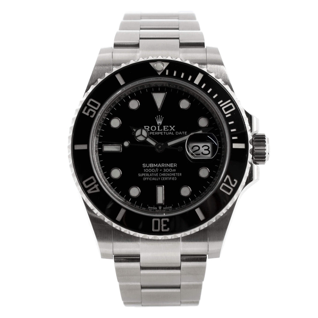 Oyster Perpetual Submariner Date Automatic Watch Stainless Steel and Cerachrom 41