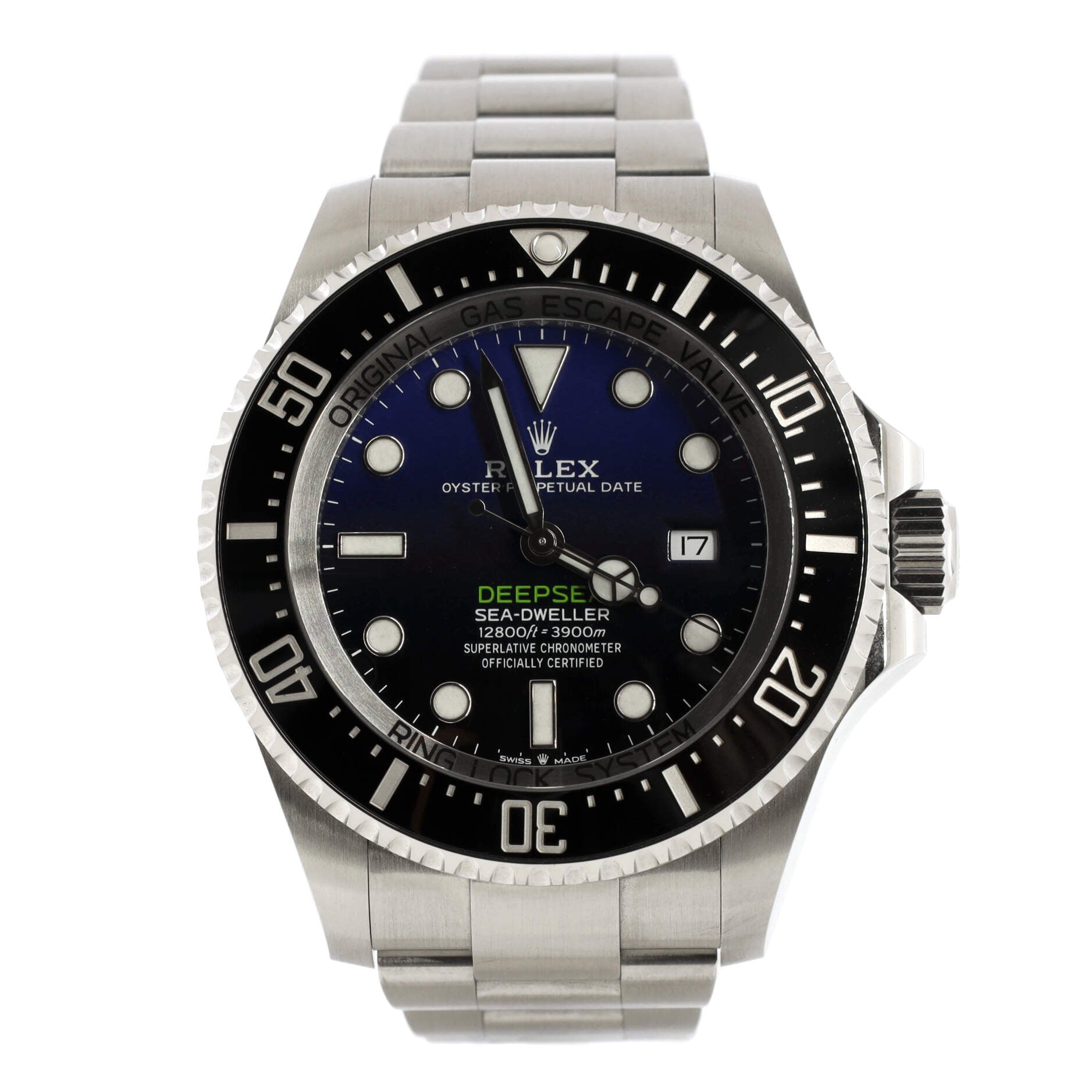 Oyster Perpetual Deepsea Sea-Dweller Automatic Watch Stainless Steel and Cerachrom 44