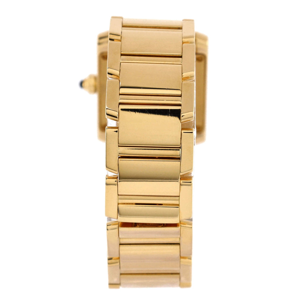 Tank Francaise Quartz Watch Yellow Gold 20