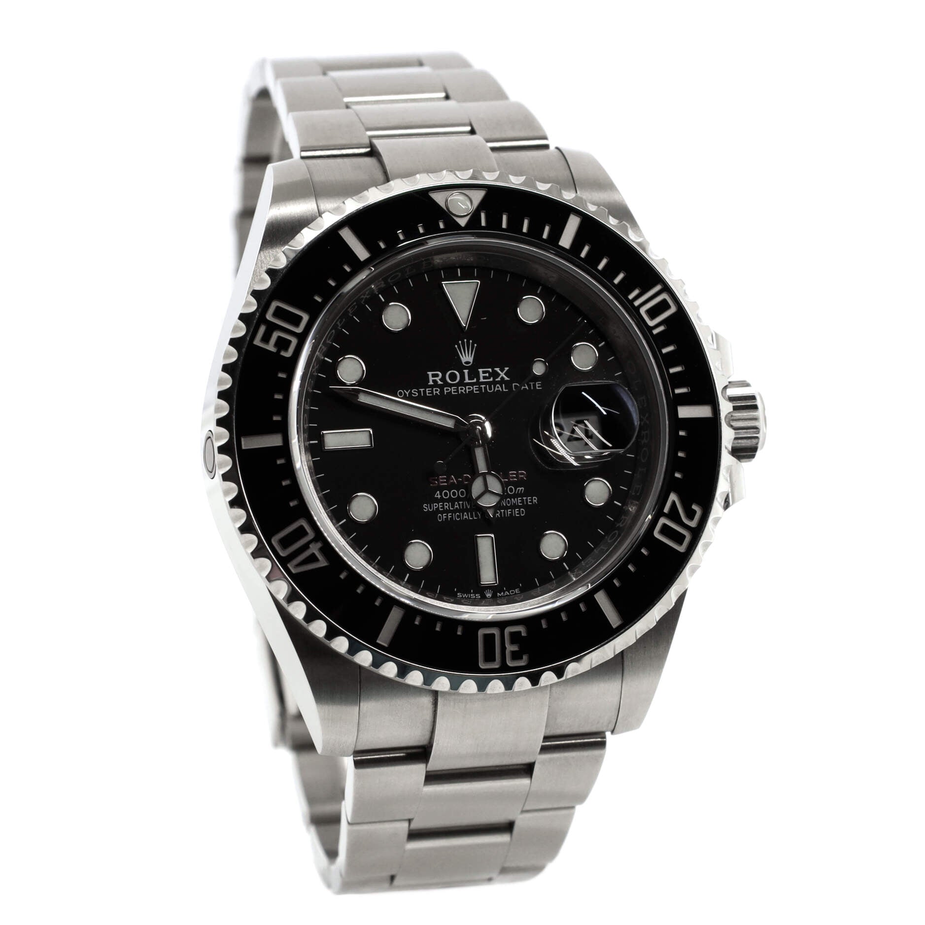 Oyster Perpetual Sea-Dweller Automatic Watch Stainless Steel and Cerachrom 43