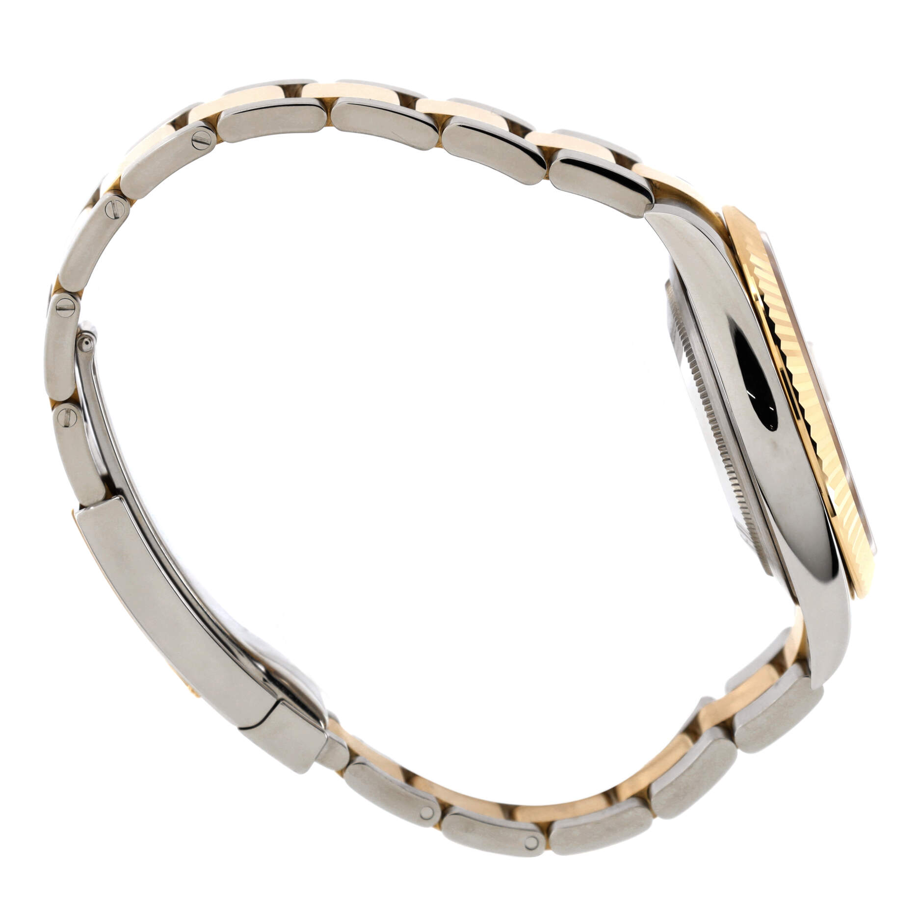 Oyster Perpetual Datejust Automatic Watch Stainless Steel and Yellow Gold 41