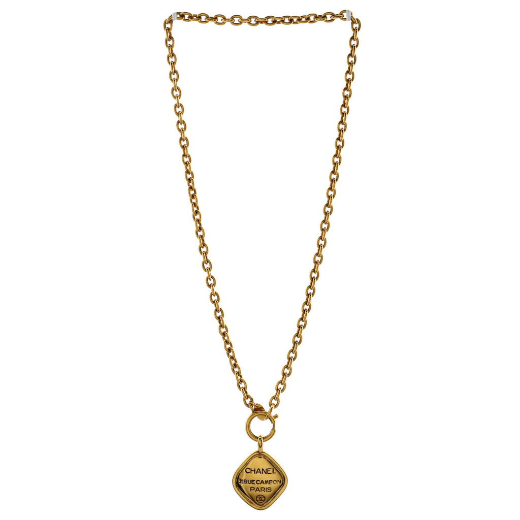 31 Rue Cambon Paris Pendant Necklace Metal