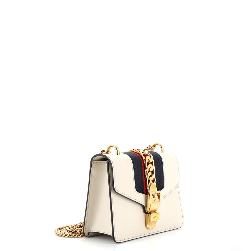 Sylvie Chain Shoulder Bag Leather Mini