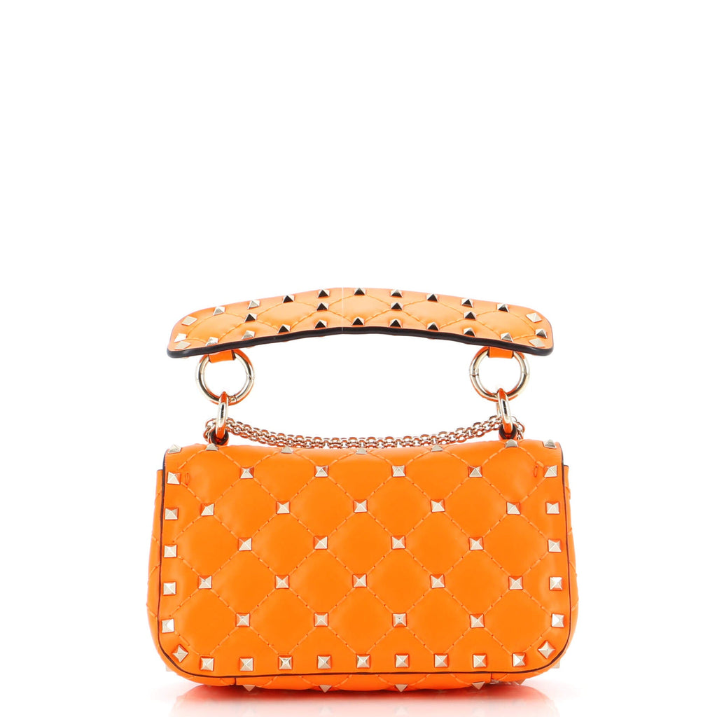 Rockstud Spike Flap Bag Quilted Leather Mini