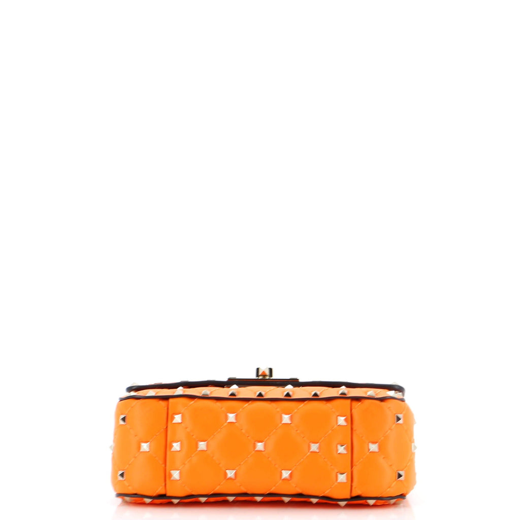 Rockstud Spike Flap Bag Quilted Leather Mini