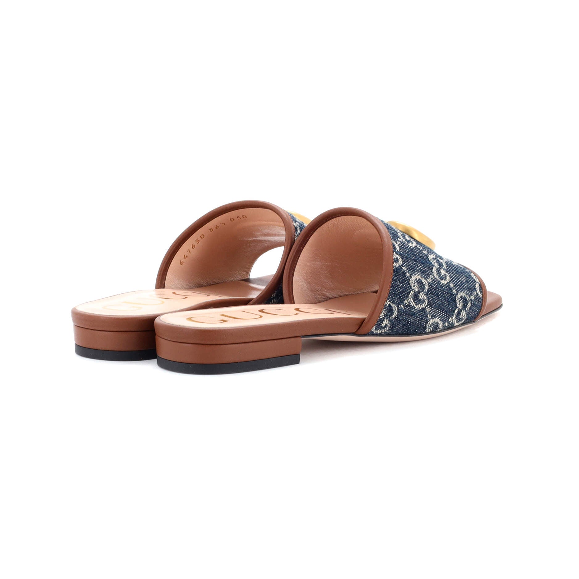 Women's Jolie Slide Sandals GG Denim