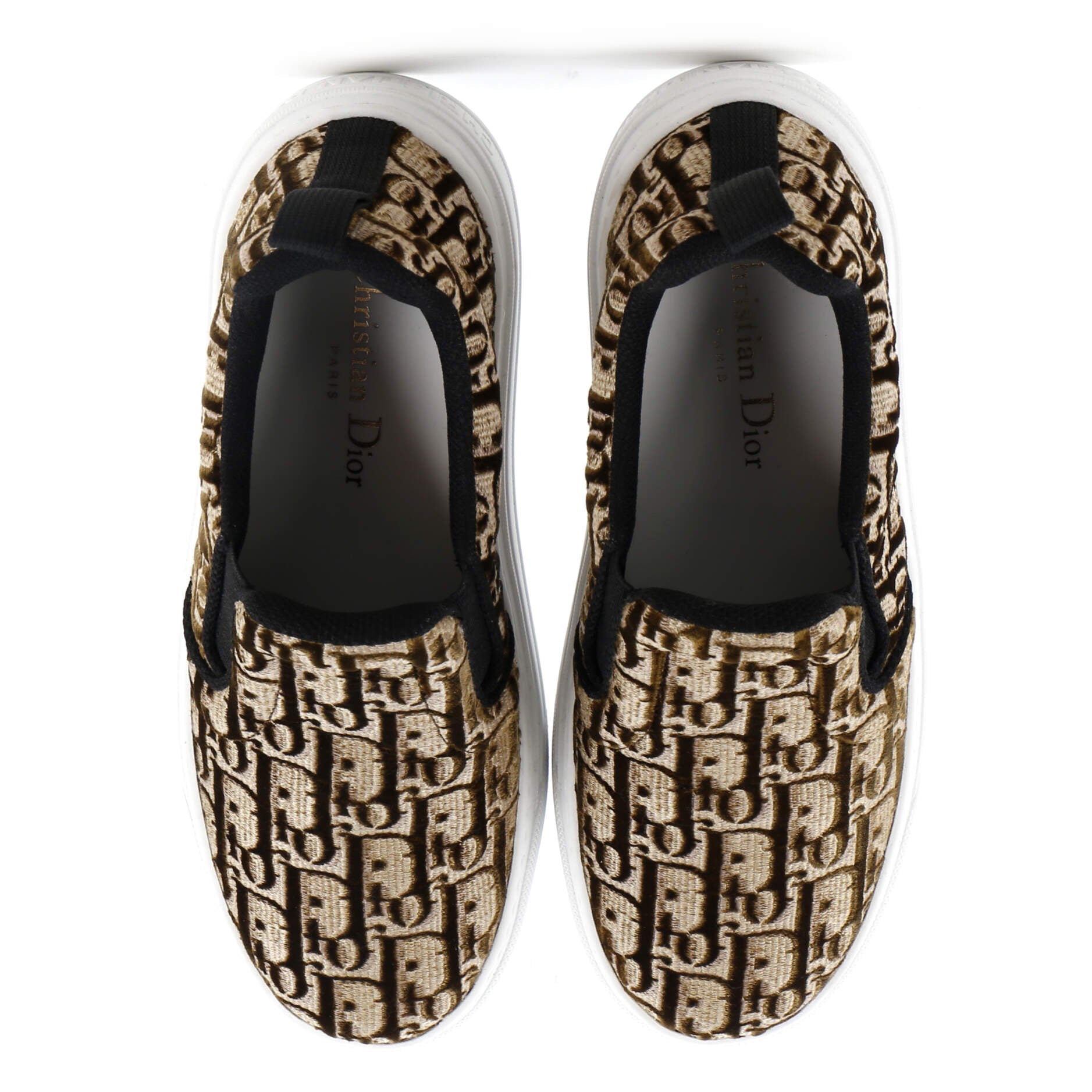 Women's Solar Slip-On Sneakers Oblique Velvet