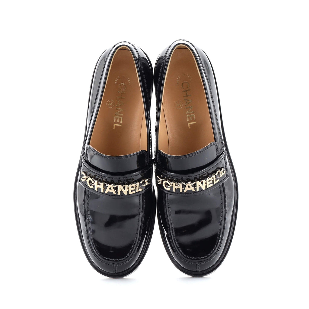 Women's Logo Loafers Patent
