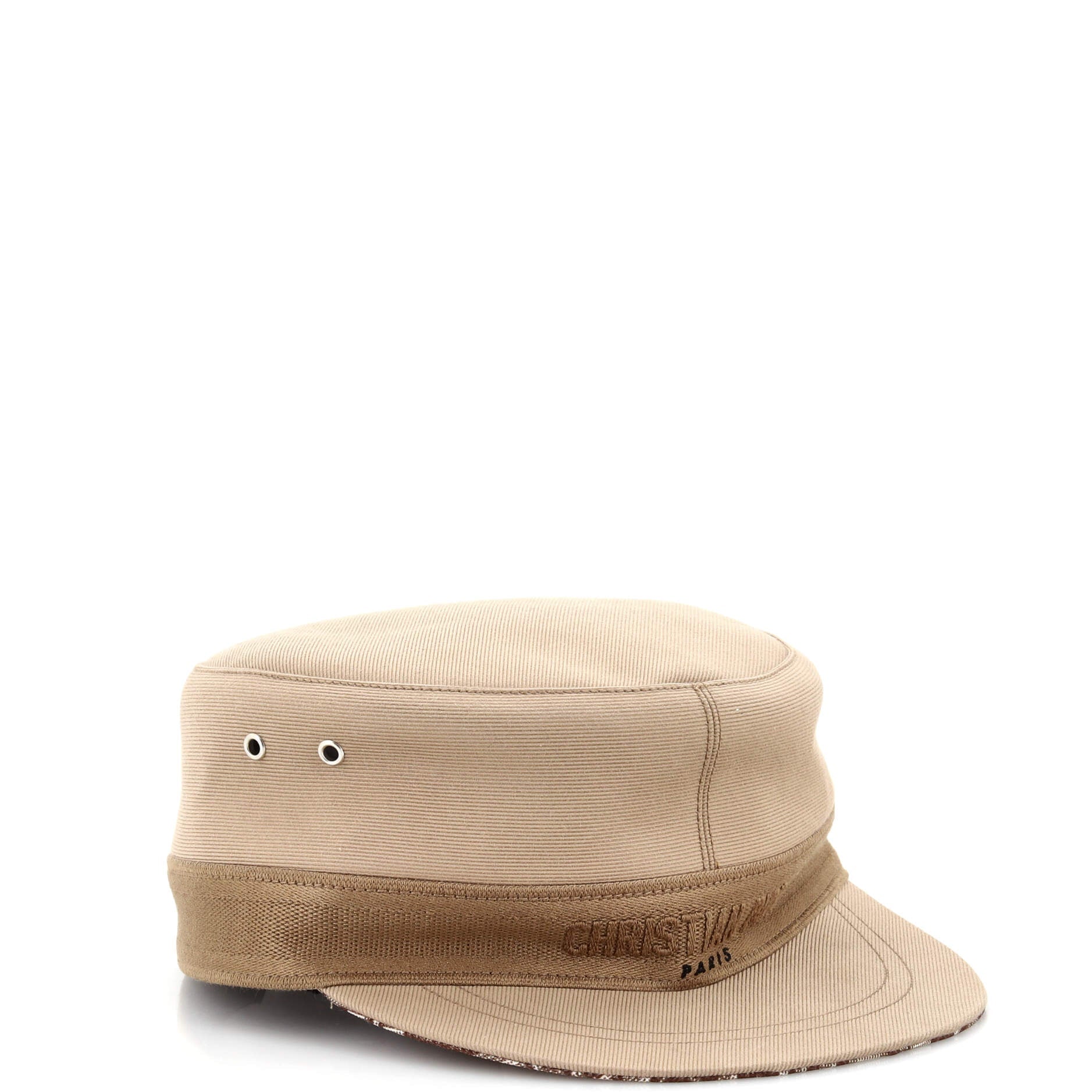 Teddy D Reversible Bucket Hat Check'N'Dior and Oblique Canvas