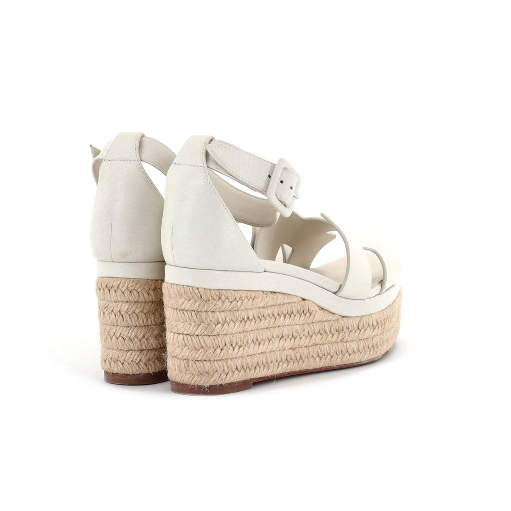 Women's Elda Wedge Espadrilles Leather