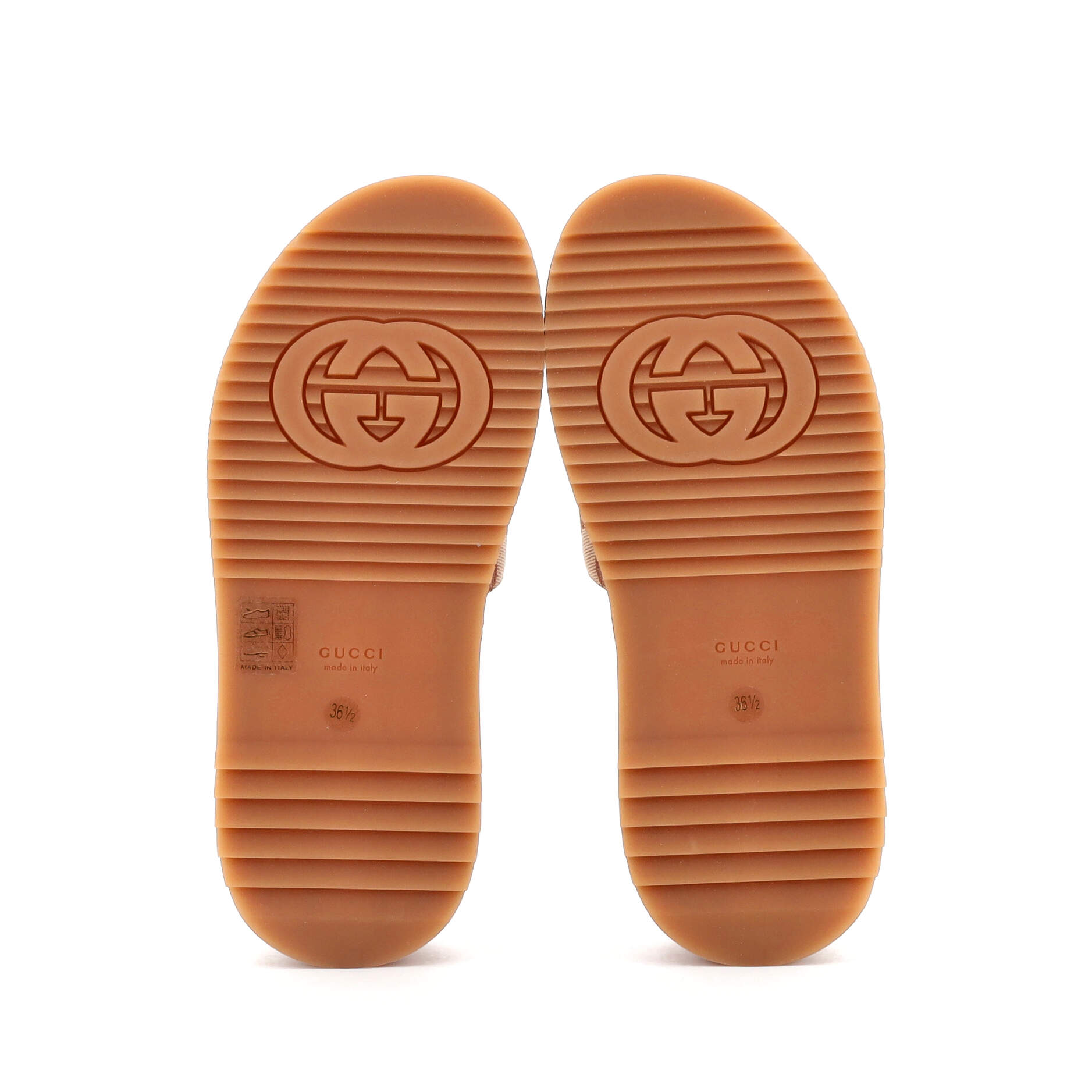 Women's Angelina Platform Slide Sandals GG Canvas