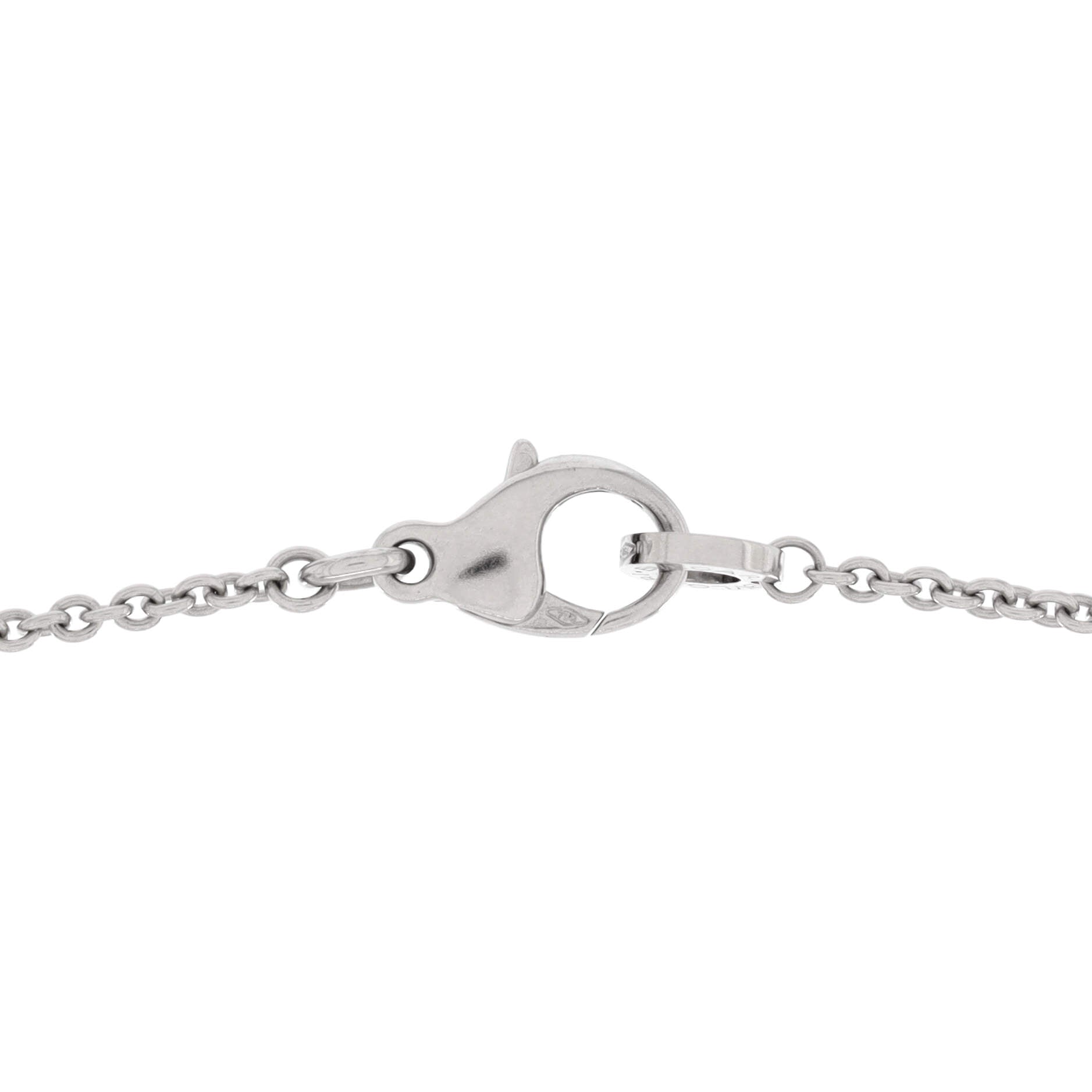B.Zero1 Design Legend Zaha Hadid Pendant Necklace 18K White Gold