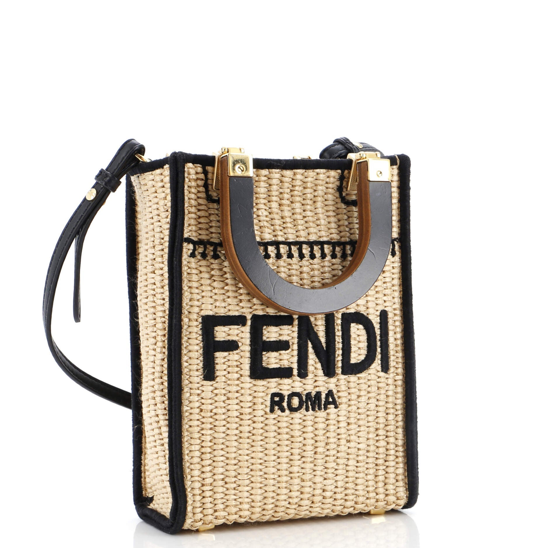 Sunshine Shopper Tote Straw Mini