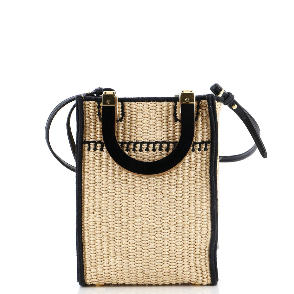 Sunshine Shopper Tote Straw Mini