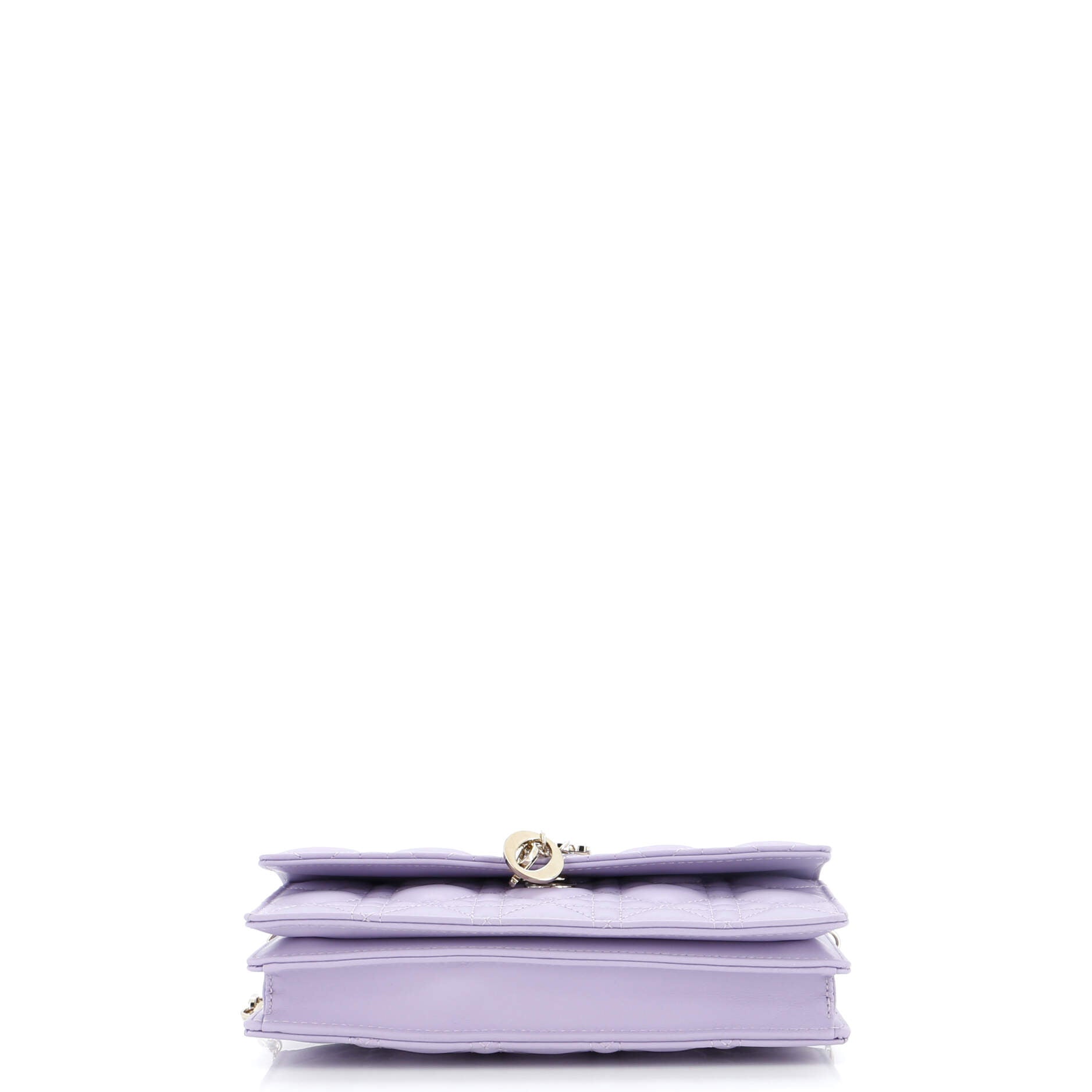 My Dior Top Handle Flap Bag Cannage Quilt Lambskin Mini