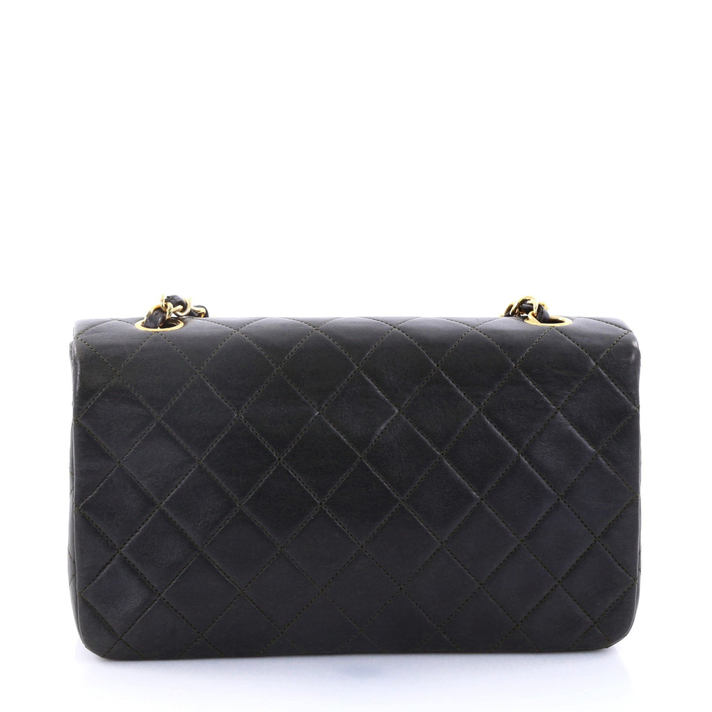 Vintage Full Flap Bag Quilted Lambskin Mini