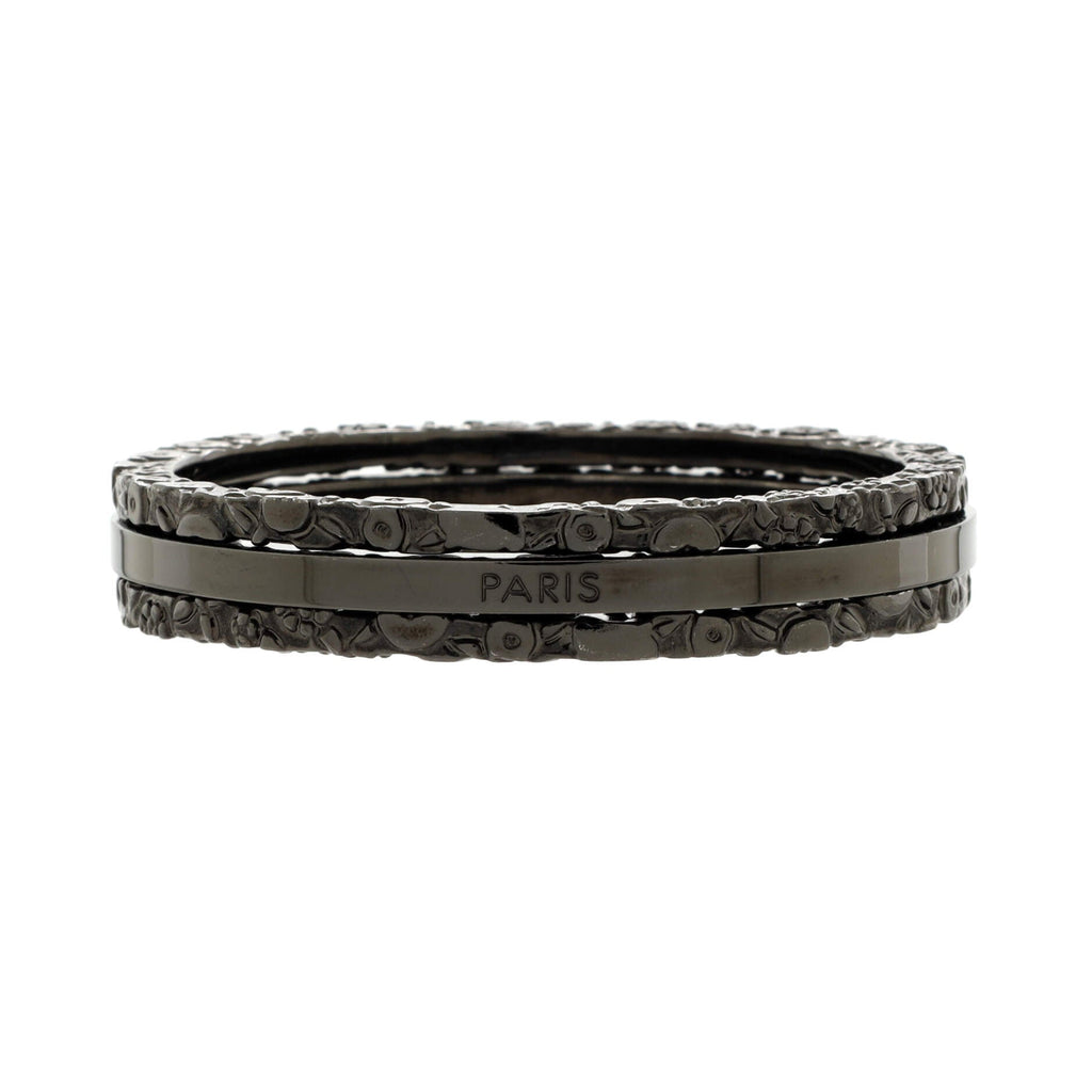 Camellia Bangle Set Bracelet Metal