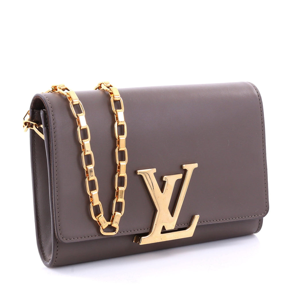 Chain Louise Clutch Leather GM