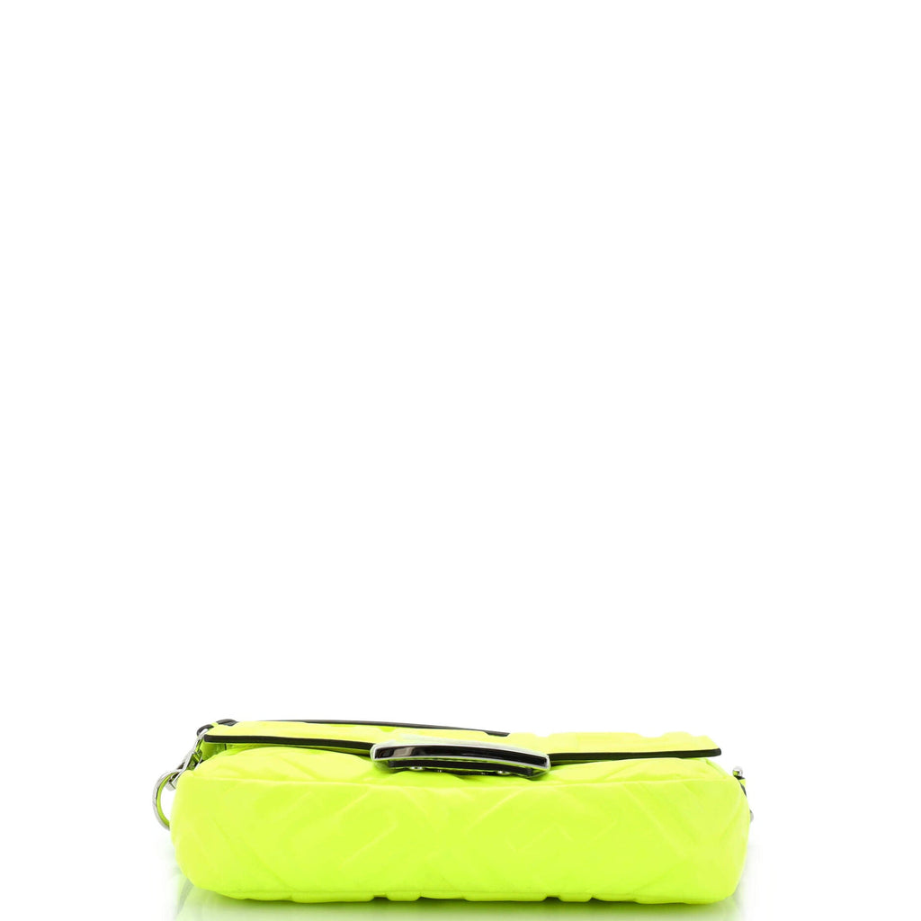 Baguette NM Bag Zucca Embossed Leather Mini