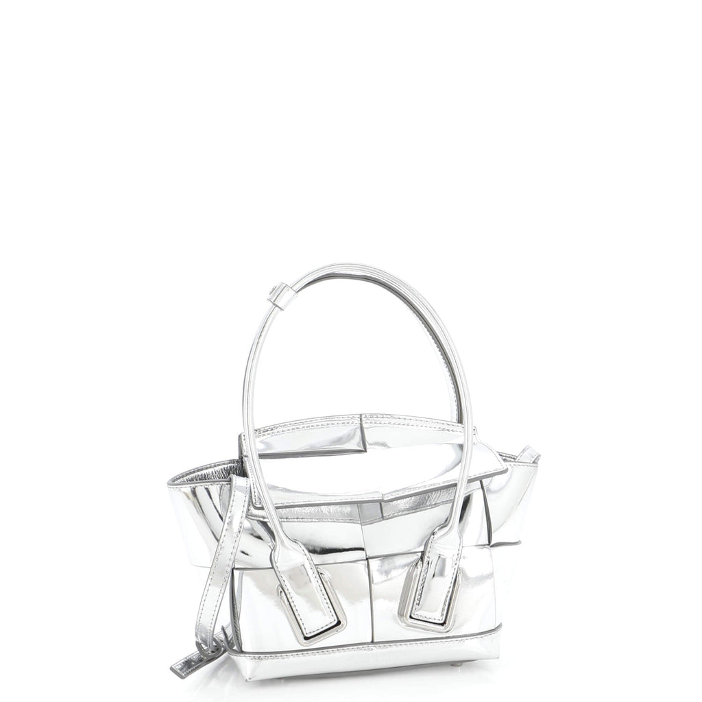 Arco Bag Maxi Intrecciato Leather Mini