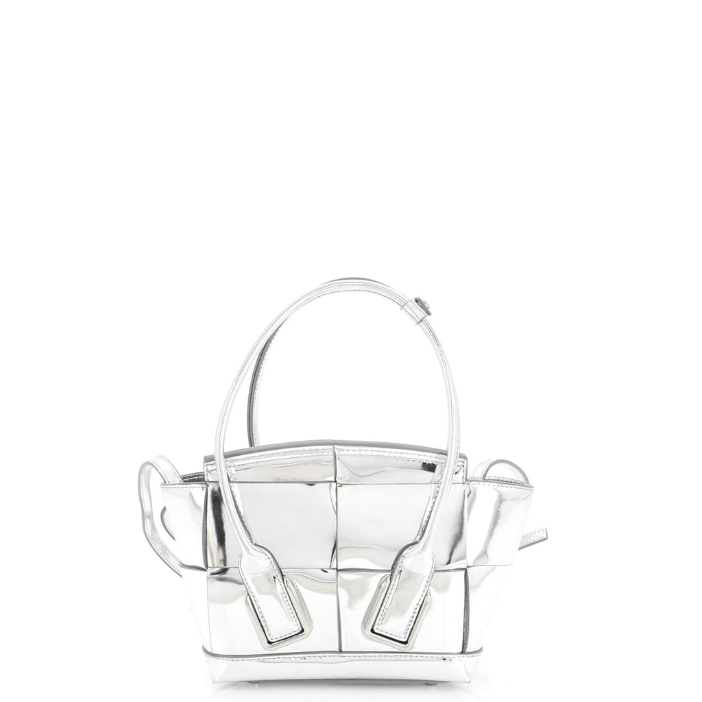 Arco Bag Maxi Intrecciato Leather Mini