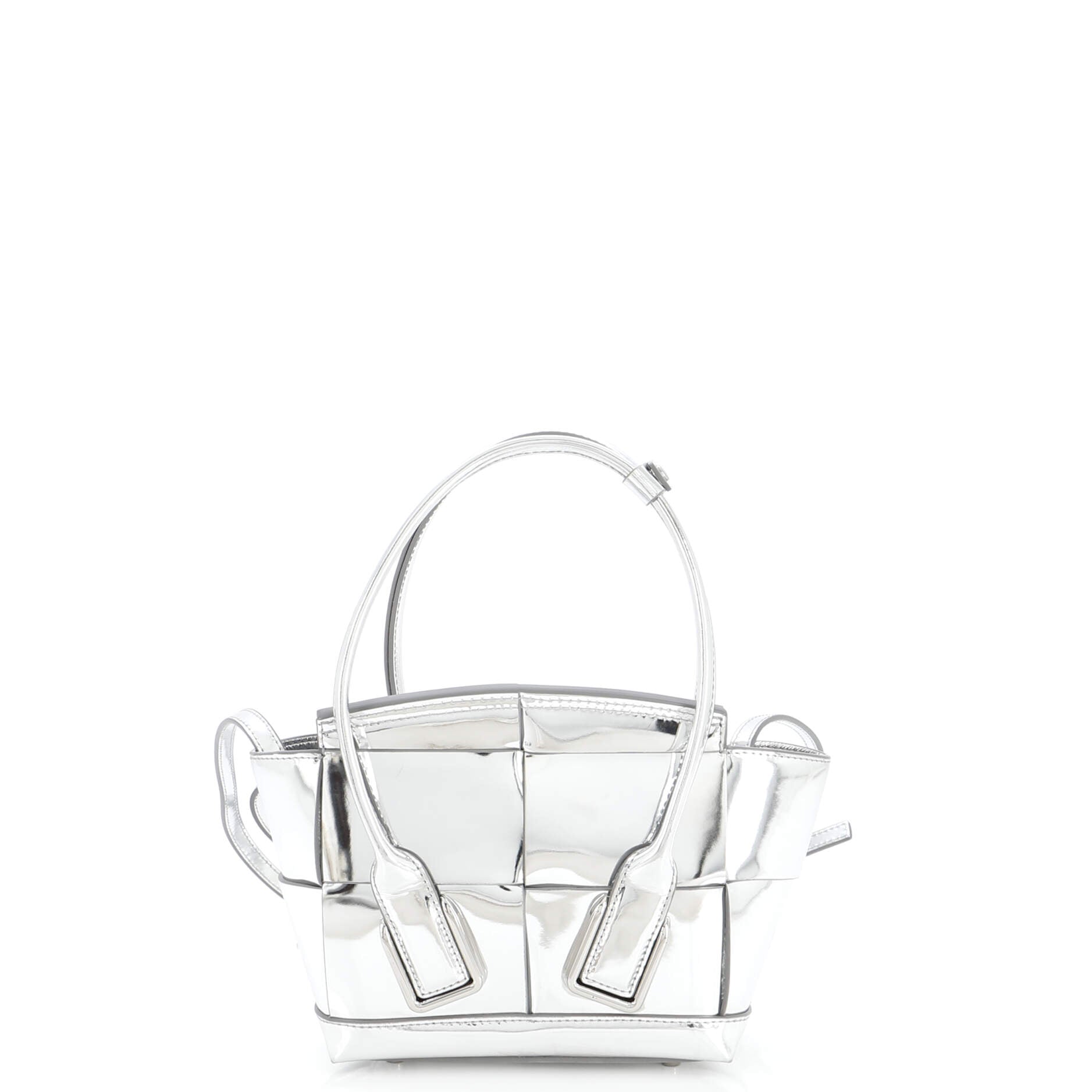 Arco Bag Maxi Intrecciato Leather Mini