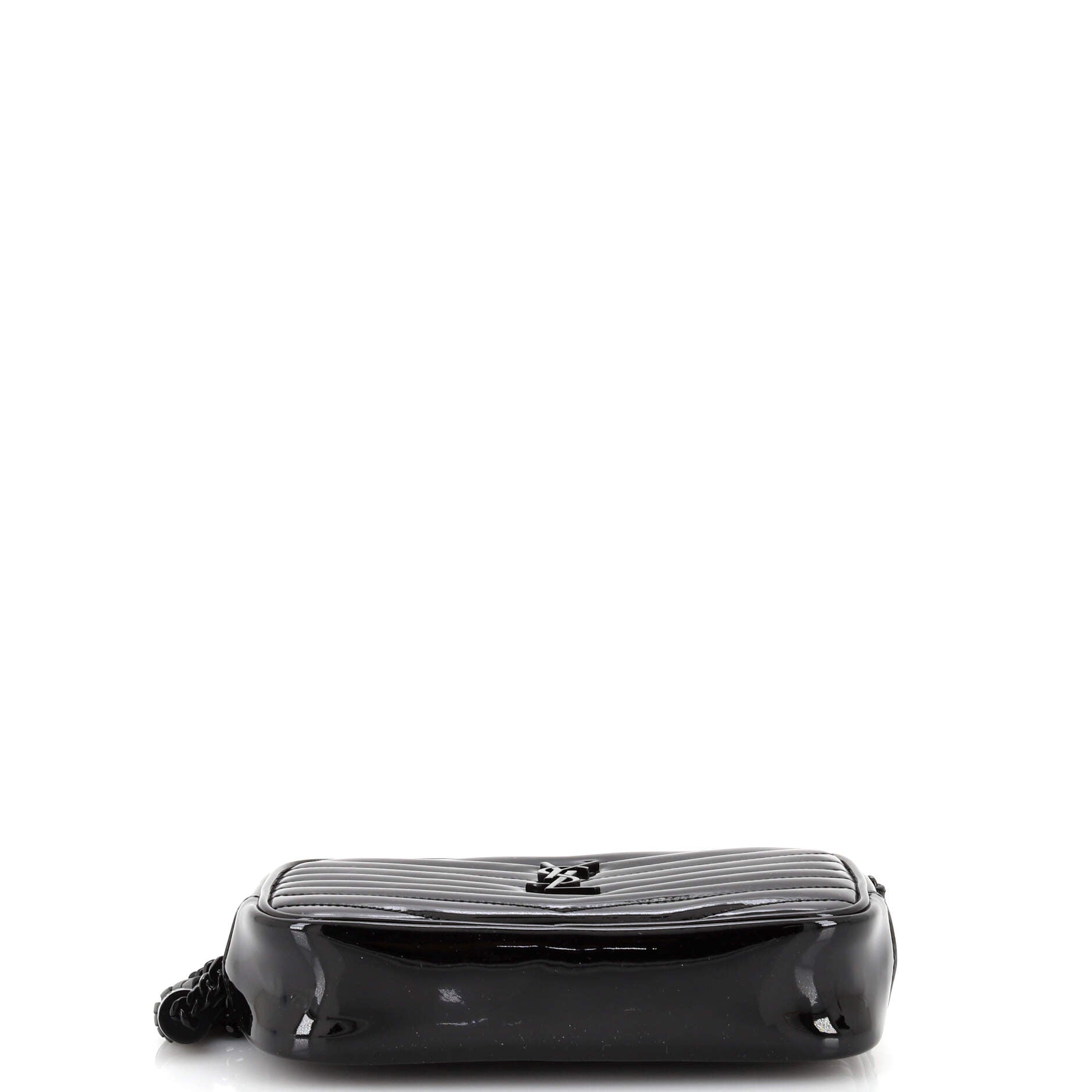 Lou Camera Bag Matelasse Chevron Patent Mini