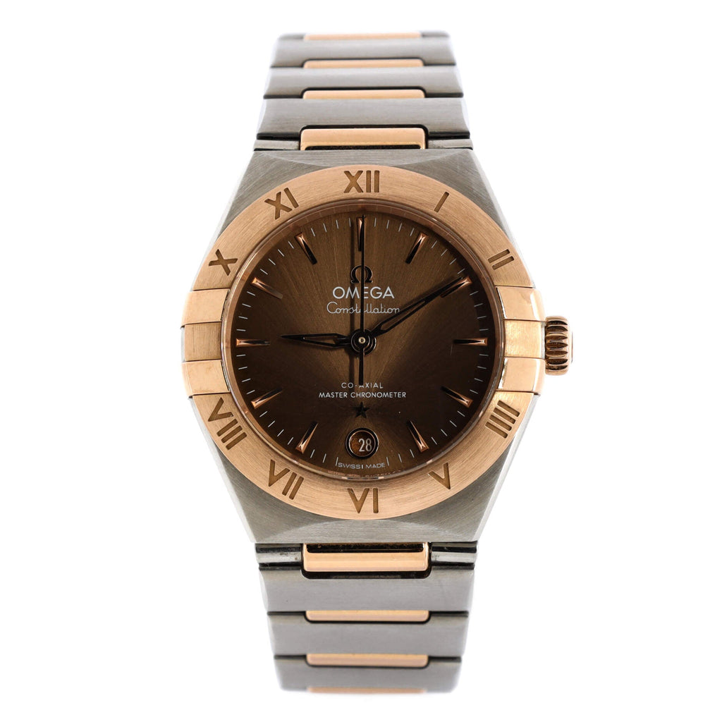 Constellation Chronometer Co-Axial Automatic Watch Stainless Steel and Rose Gold 29