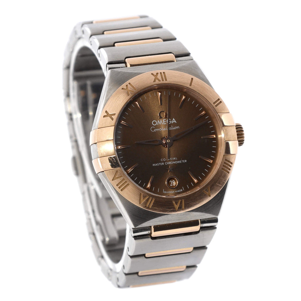 Constellation Chronometer Co-Axial Automatic Watch Stainless Steel and Rose Gold 29