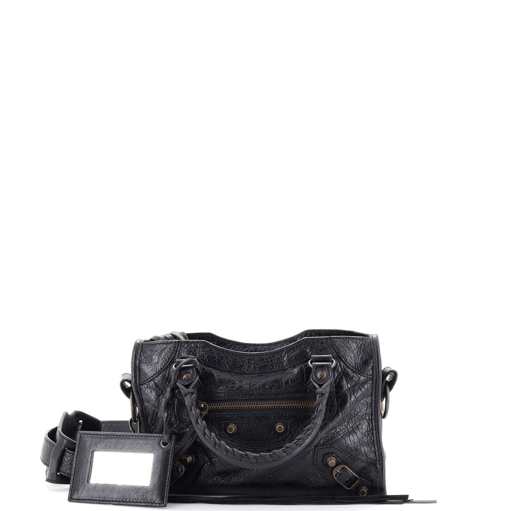 City Classic Studs Bag Leather Mini