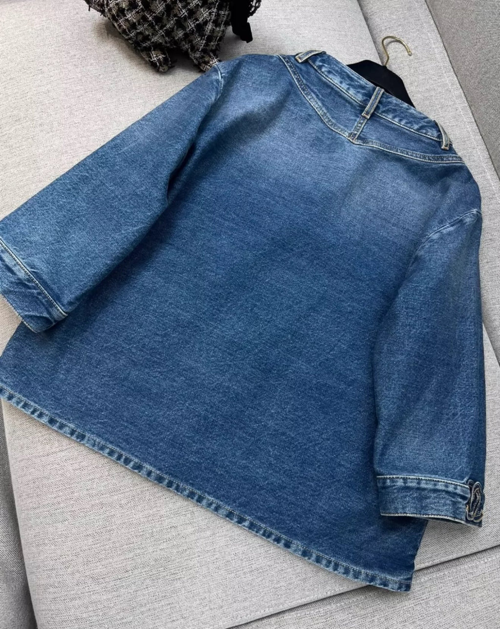 Chanel 24S denim pullover