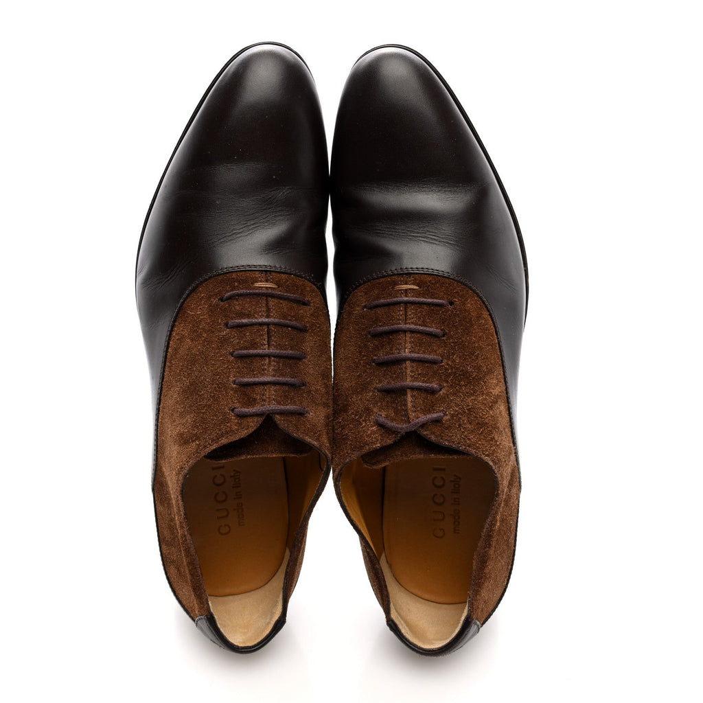New Waxed Calfskin Supersofty Oxfords 9 Cocoa Brown Sugar
