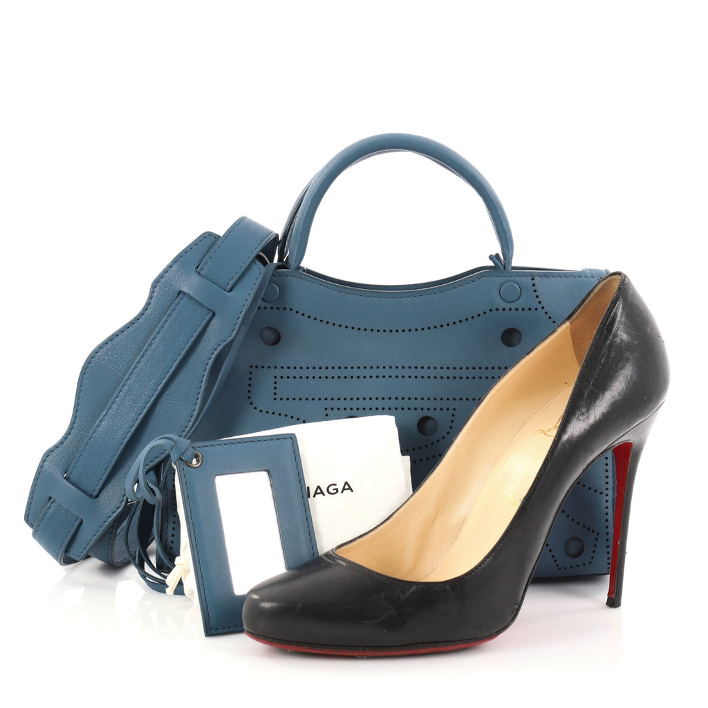 Blackout City AJ Handbag Leather Mini
