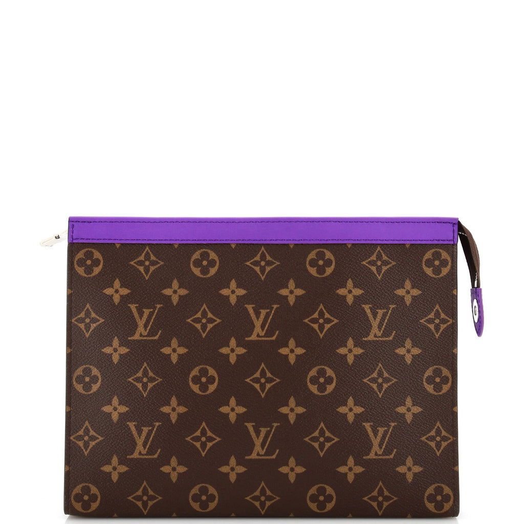 Pochette Voyage Macassar Monogram Canvas MM