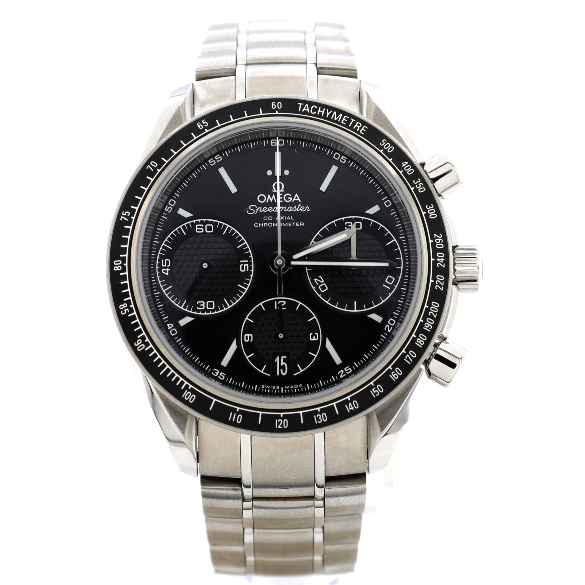 Speedmaster Racing Co-Axial Chronograph Automatic Watch Stainless Steel 40