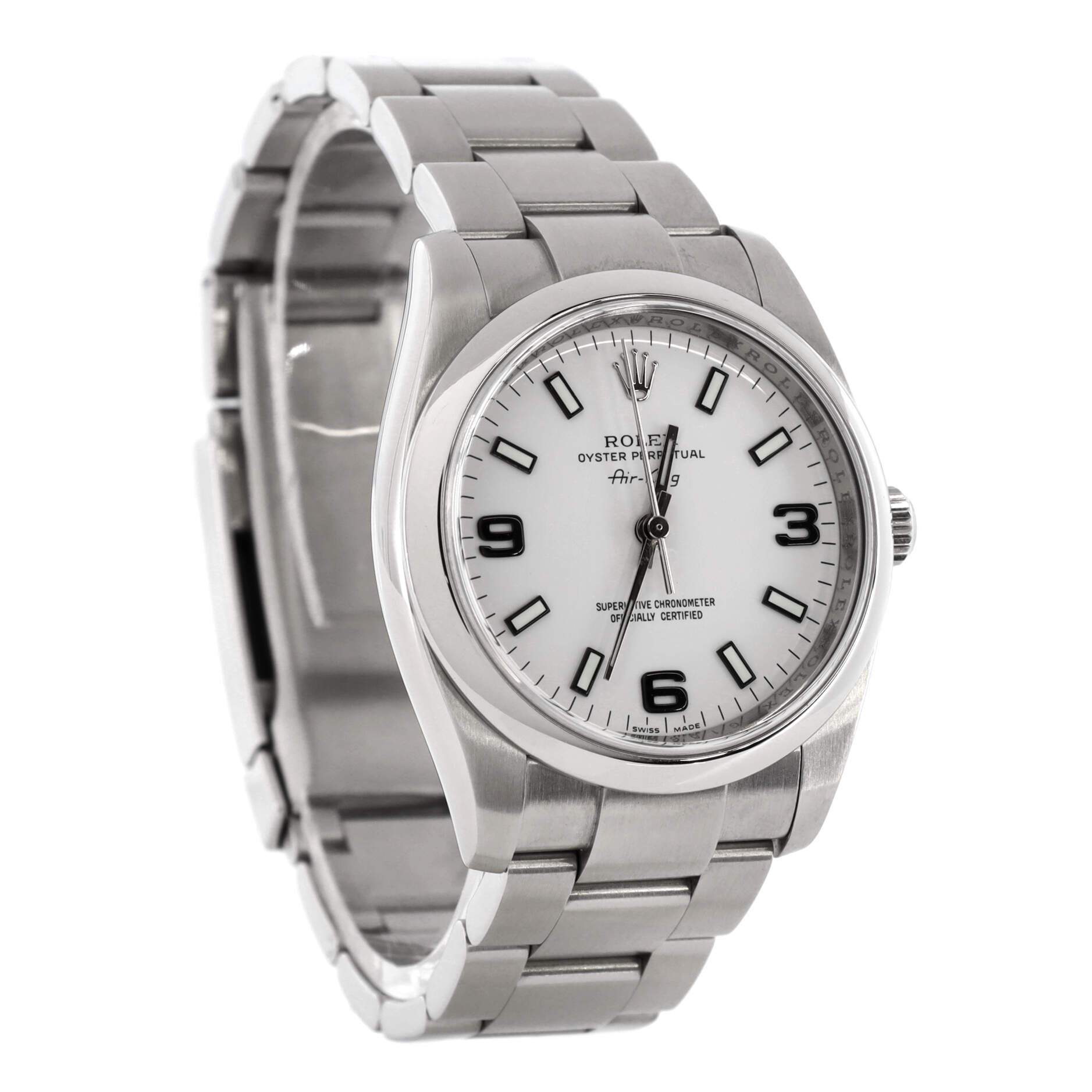 Oyster Perpetual Air King Automatic Watch Stainless Steel 34