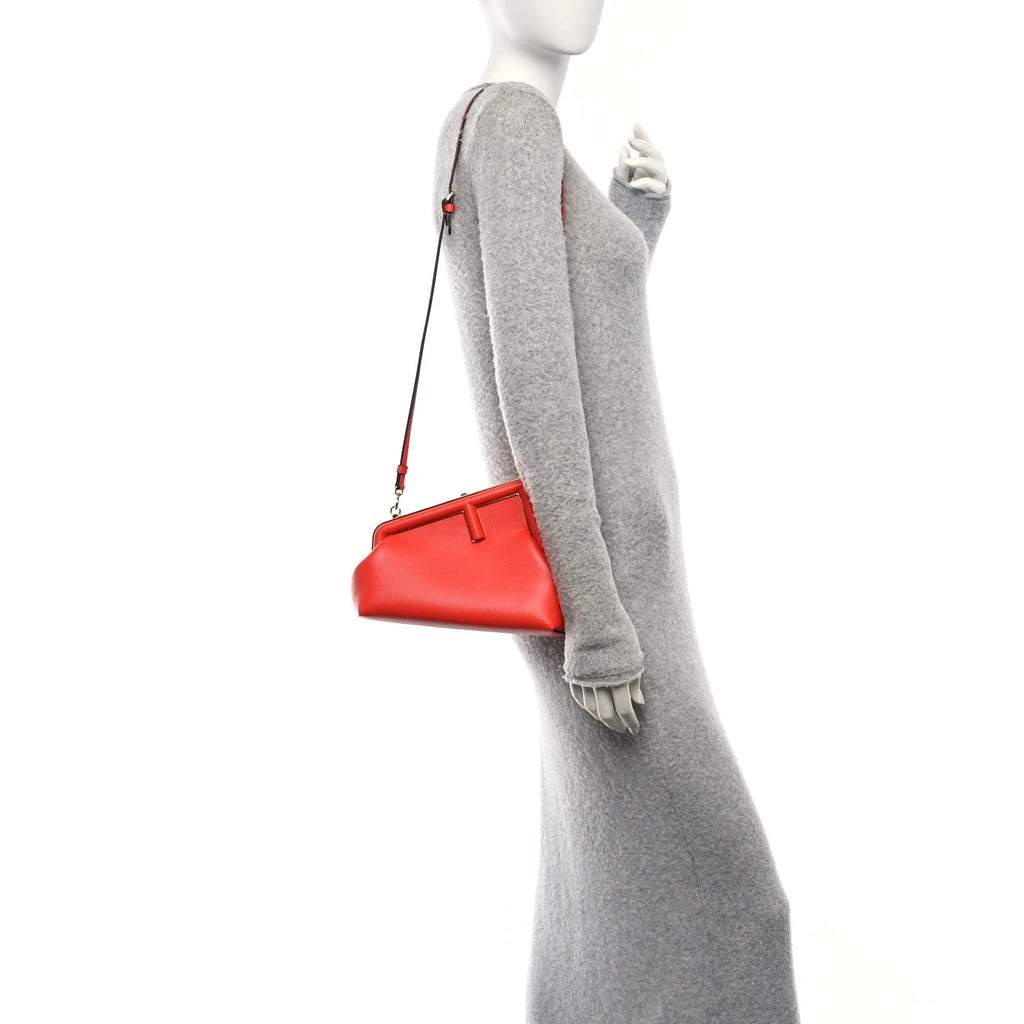 Shiny Nappa Small Fendi First Tulipano