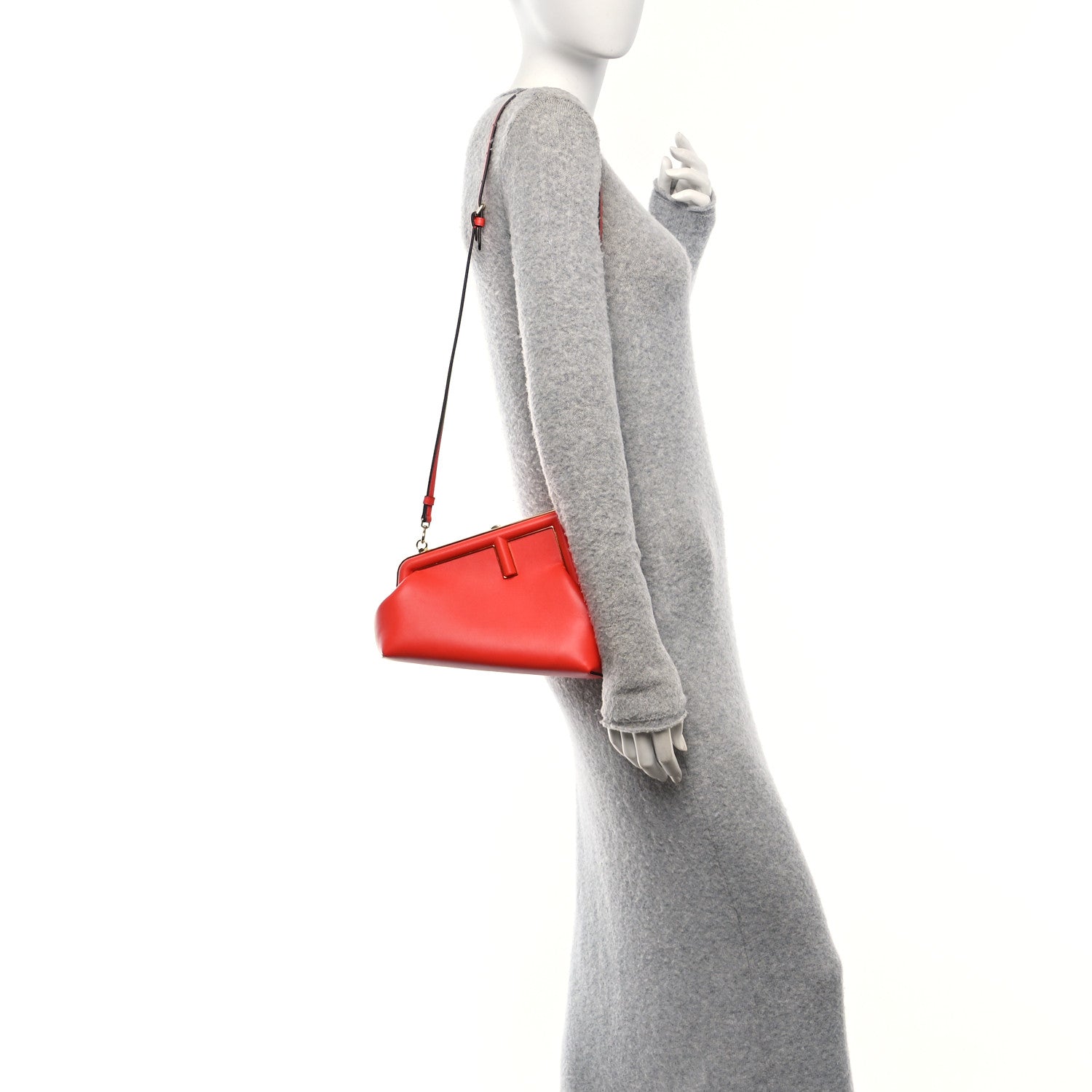 Shiny Nappa Small Fendi First Tulipano