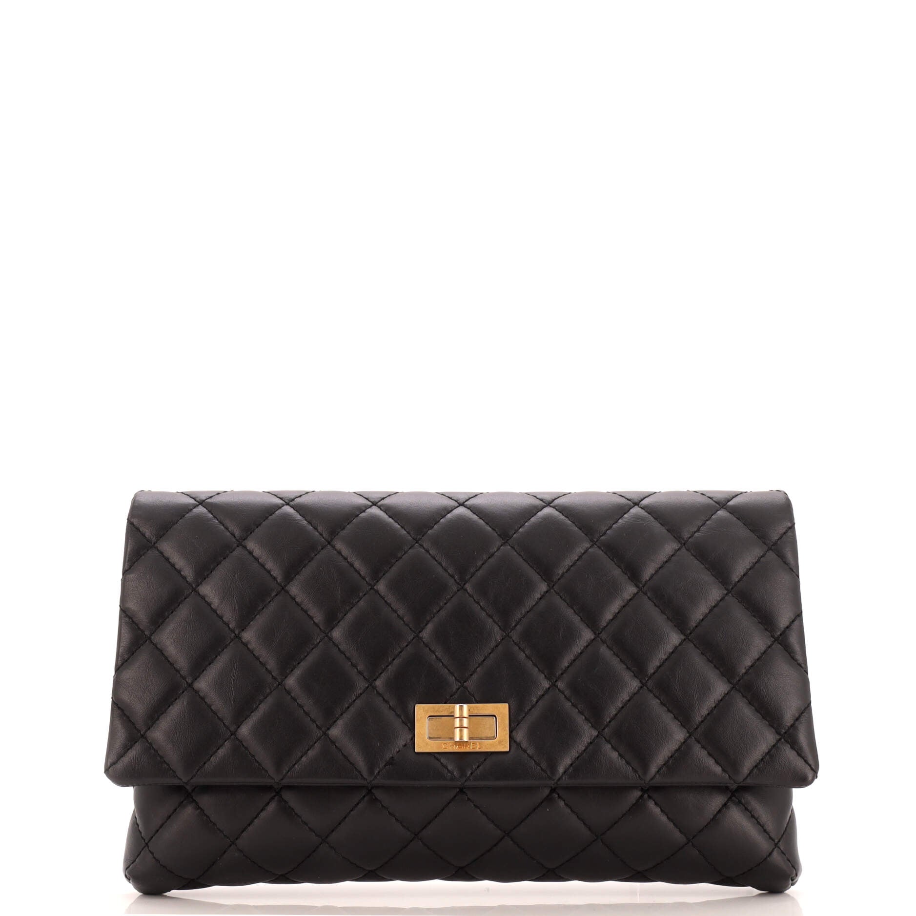 Reissue 2.55 Flap Clutch Quilted Aged Calfskin