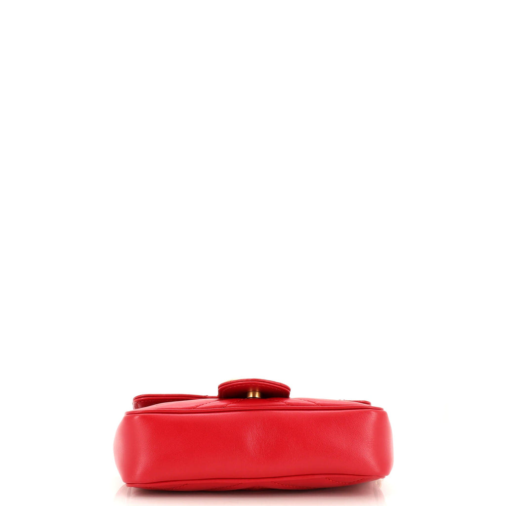 GG Marmont Flap Bag Matelasse Leather Super Mini