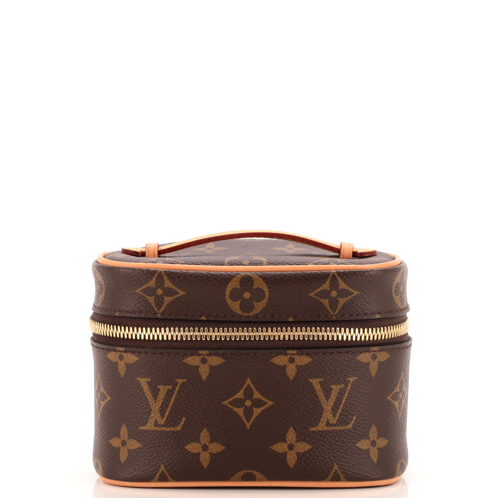 Nice Vanity Case Monogram Canvas Nano