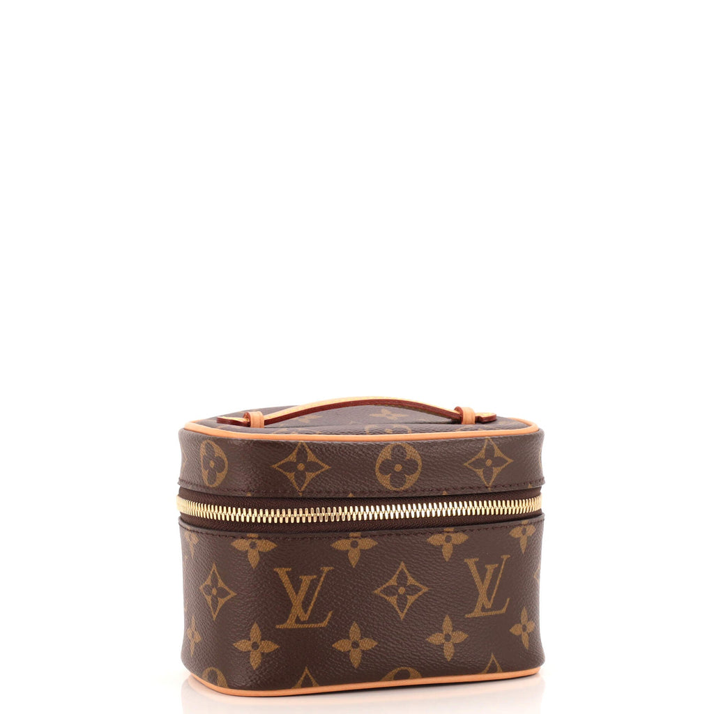 Nice Vanity Case Monogram Canvas Nano