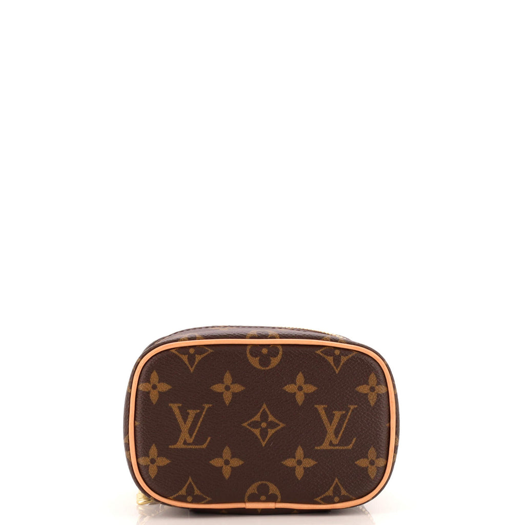 Nice Vanity Case Monogram Canvas Nano