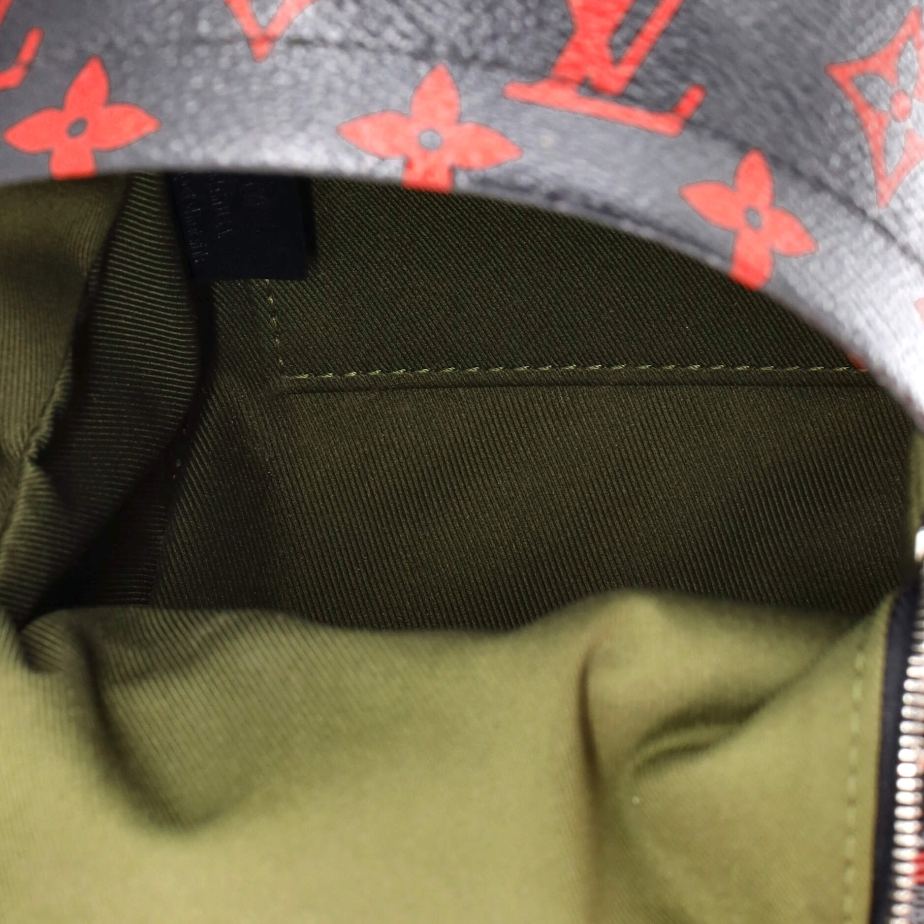 Louis Vuitton Palm Springs Backpack Limited Edition Monogram Infrarouge Mini