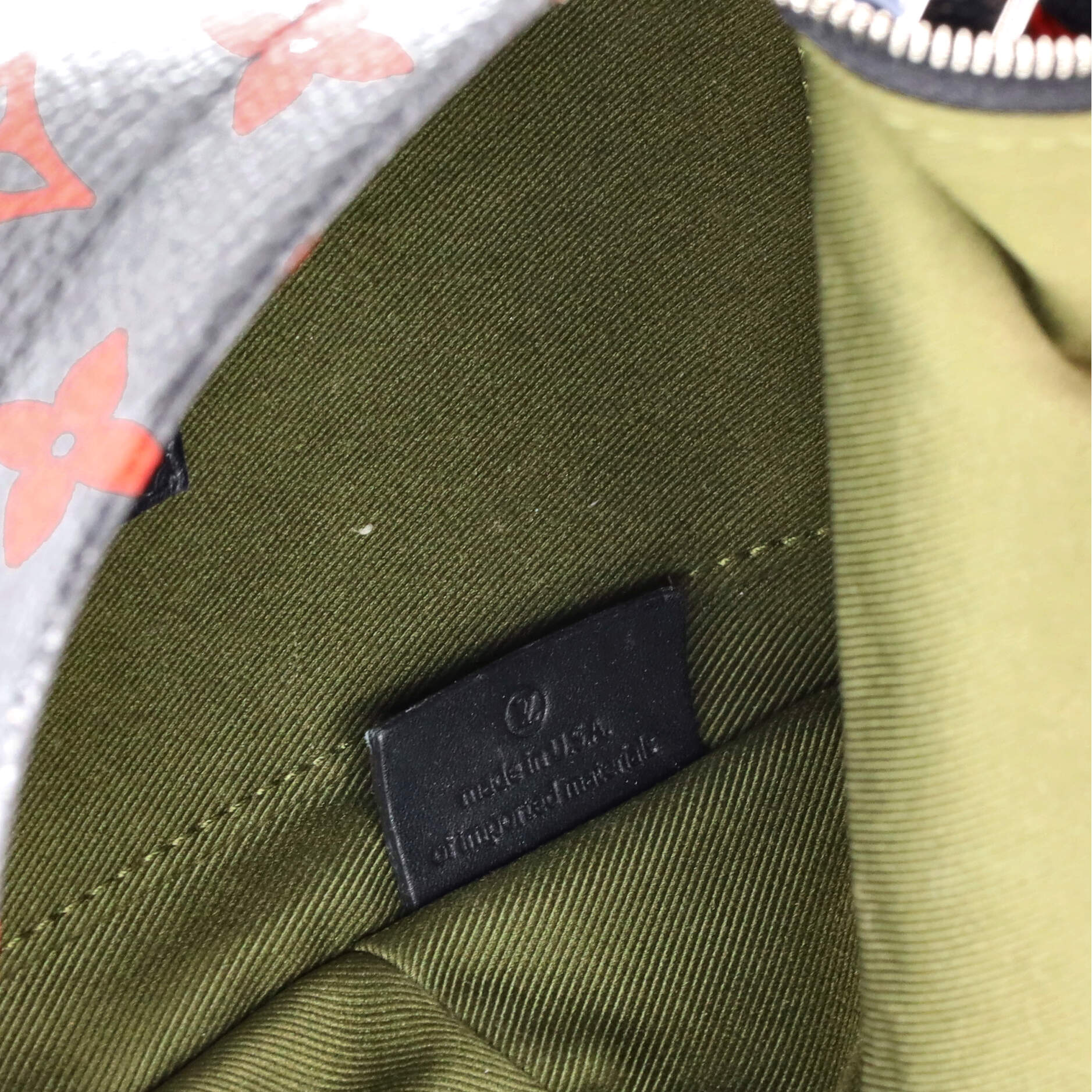 Louis Vuitton Palm Springs Backpack Limited Edition Monogram Infrarouge Mini