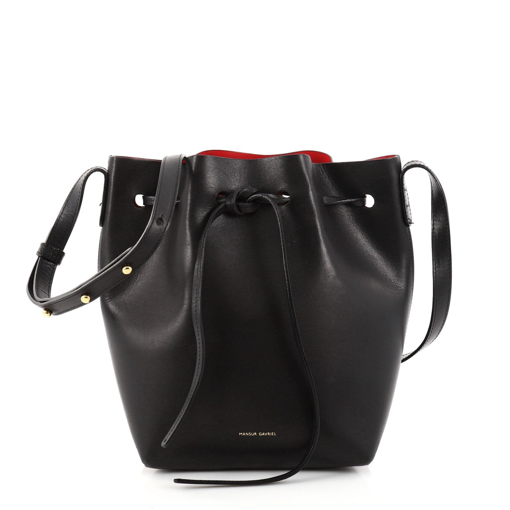 Bucket Bag Leather Mini