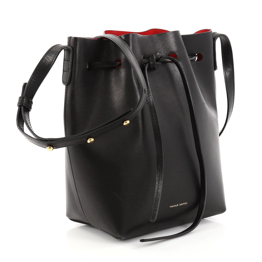 Bucket Bag Leather Mini