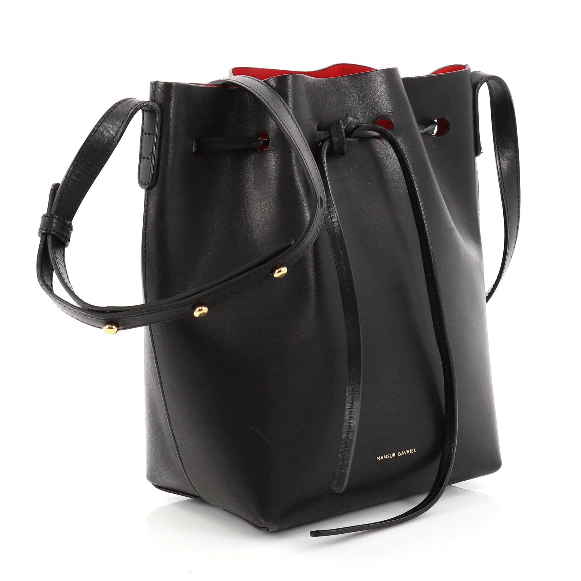 Bucket Bag Leather Mini